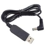 KAUMO USB * DC12V pressure 6W соответствует L знак type (DC штекер φ5.5/2.1 центральный плюс ) изменение кабель 1m