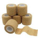 Edostree склеивание перевязочный материал собственный надеты . эластичный перевязочный материал эластичность перевязочный материал перевязочный материал лента 5 шт ввод 5.0cm*4.5m 6 позиций комплект BD-02 (. цвет )