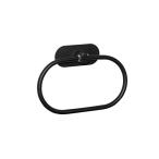  полотенце кольцо склеивание полотенце .. полотенце .. нержавеющая сталь ..... модный полотенце вешалка орнамент кухня ванна автобус салон (20CM, черный )