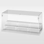 コレクションケース ニュークリアーコレクションケース W400UV クリア― 15歳以上 ケース外寸:394*182*166(mm) 紫外線90%以上カット 組み立て不要 密閉式 EPOCH