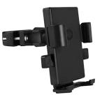 スマホホルダー 携帯電話ホルダー ショベル トラック用 アシストグリップ固定ホルダー 360度回転 片手操作 安定性 落下防止 車載スマホホルダー フロントガラス