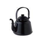 ハースデザインズ ケトル マットブラック 2.3L ホーローケトル RTK-02