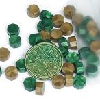 Da Mi An cургуч 100 шарик Mix ..embe трос воск стикер воск бисер 12.5cm*9.5cm*1cm Gold * сосна зеленый золотой 