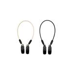  сделано в Японии шляпа прекращение зажим тросик ввод 2 шт. комплект падение предотвращение черный * бежевый 