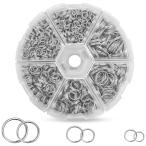 二重リング 二重丸カン 6種セット 4-