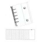 LightBeam シール帳 透明 M5