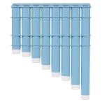 キクタニ (Kikutani) パンフルート プラスチック製 唄口付 ブルー PF-8L BLU