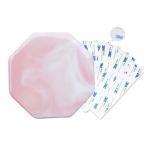 MAEXUS наклейка воск накладка . двусторонний лента 120 листов ввод изоляция чернильная подушечка анис звёздчатый форма штамп накладка 3M? сила двусторонний лента силикон коврик жаростойкий изоляция штамп 