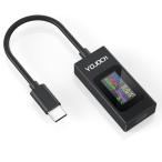 YOJOCK USB электрический ток напряжение контрольно-измерительный прибор электрический ток интерактивный соответствует Type-C USB тестер многофункциональный цвет большой экран отображать кабель имеется модель 4-30V 0-6.5A
