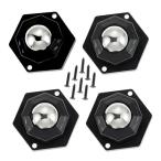  мяч колесо литейщик 4 шт. комплект прикленить литейщик выдерживаемая нагрузка примерно 80KG беспрепятственно 360 раз вращение SURIEEN клейкая лента тип литейщик Mini литейщик место хранения box мусорная корзина ho i