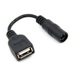 JSER 5 V USB женский to DC источник питания Jack 5.5 2.1 MM Charge Adpter кабель for мобильный телефон &amp; планшет 