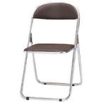 TOKIO(トキオ) パイプ椅子 シリンダ機能付 スチールパイプ ブラウン CF300M