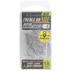 がまかつ(Gamakatsu) トレブルフック バラ 徳用 トレブルRB-MH (HPS) #4