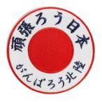  вышивка нашивка "солнечный круг" (..... Hokuriku ).... Япония земля . пострадавший район отвечающий . утюг склеивание наклейка Hokuriku 