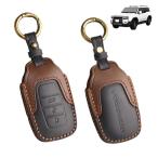 [TatkDIY] новая модель Land Cruiser 250 серия Land Cruiser 250 соглашение custom детали аксессуары специальный "умный" ключ кейс ключ покрытие брелок для ключа натуральная кожа 3 кнопка царапина .