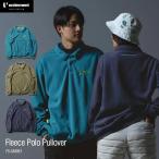 ゴルフウェア メンズ 長袖 ポロシャツ フリース ゴルフ 秋冬 防寒 防風性 unitement ユナイトメント Fleece Polo Pullover