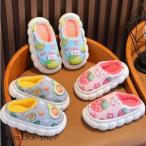  Kids ребенок тапочки осень-зима теплый нежный клубника осень-зима для салон обувь девочка мужчина Kids тапочки ребенок детский тапочки ребенок обувь часть магазин надеты обратная сторона боа обратная сторона ворсистый 