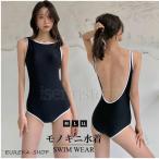  купальный костюм женский моно kini все в одном One-piece одноцветный простой спина открытие покрытие выше накладка есть мама купальный костюм Mrs. взрослый лето море бассейн 