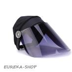 ショッピングサンバイザー サンバイザー レディース 自転車 UVカット 紫外線ハット 真夏 つば広 日焼け対策 ワイド バイザー 可動式　母の日 通学 通勤 ゴルフ 農作業