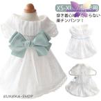 リボン  ドレス 可愛い ドッグウェア スカート 犬用ウェア ワンピース ペットウェア レース 犬服 フリル 春用 犬服 春 夏 小型犬用 送