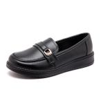  Loafer женский толщина низ туфли-лодочки туфли без застежки школьные туфли студент обувь ходить на работу посещение школы мягкий усталость трудно ..... легкий ....