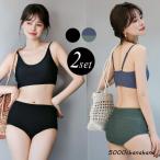  бикини купальный костюм женский 2 позиций комплект оборка flair бюстье gya The - плечо шнур лента настройка возможно тросик ввод Cami kini чёрный белый море бассейн 