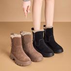 スノーブーツ レディース 防水 防滑 防寒 ブーツ 厚底 レディース ショートブーツ 冬 裹起毛 雪靴 撥水 ムートンブーツ スノーシューズ 滑らない おしゃれ