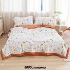 掛け布団夏用花柄ダブルシングル布団...