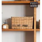 バスケット かご 収納カゴ ナチュラル 収納 公式 ポストジェネラル ストレージボックス L バイ ジアラログ