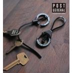 ショッピングキーリング キーホルダー 鍵 カギ かぎ シンプル おしゃれ アウトドア 公式 ポストジェネラル ジンクアロイ キーリング＆キーリング カラビナ