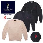 ショッピングウエスタン Western POLO  ウエスタン ポロ ワンポイント カーディガン　メンズレディース コットン100％　ニット polo117 爆買
