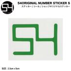 54TIDE 54ORIGINAL NUMBER STICKER S оригинал разрезные наклейки Logo наклейка скейтборд Street сноуборд стандартный товар 