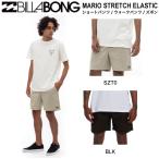 ビラボン BILLABONG MARIO STRETCH ELASTIC メンズ ストレッチパンツ ハーフパンツ 半ズボン ボトムス アウトドア キャンプ USサイズ 正規品