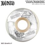 bo-nz подшипник BONES BEARINGS X-FORMULA SPRAYING HANDS 97A WHEELS скейтборд Wheel шина детали 52mm 4 шт 1 комплект стандартный товар 