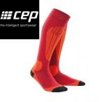 [CEP] незначительный .. теплый дальняя инфракрасная область материалы progressive+ Ski Cranberry Orange / размер III-V/ мужской лыжи сноуборд спорт Thermo носки носки / толстый модель 