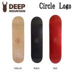  глубокий mountain DEEP MOUNTAIN Circle Logo Deck Circle Logo скейтборд панель скейтборд мужской женский 
