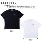  электрический ELECTRIC UNDERVOLT DRY TEE мужской Rush Guard короткий рукав dry футболка tops UV cut . вода скорость . контакт охлаждающий . комары обработка уличный кемпинг 
