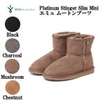 エミュ EMU Australia Platinum Stinger Slim Mini エミュ ムートンブーツ レディース ムレ軽減 ショートブーツ 防寒 靴 もこもこ 保温 ファー 正規品