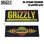  Grizzly GRIZZLY XL Stamp Sticker наклейка-логотип наклейка скейтборд Street скейтборд стандартный товар 