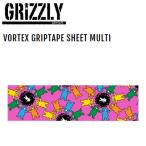  Grizzly GRIZZLY VORTEX GRIPTAPE SHEET MULTI лента для рукояток панель лента скейтборд SKATEBOARD Griptape