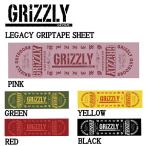  Grizzly GRIZZLY LEGACY GRIPTAPE SHEET лента для рукояток панель лента скейтборд SKATEBOARD Griptape стандартный товар 