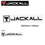  Jackal JACKALL JK разрезные наклейки прямоугольный M рыбалка рыбалка черный белый 