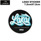 la kai LAKAI Logo Sticker наклейка-логотип наклейка скейтборд Street 7.2cm стандартный товар 
