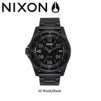 NIXON ニクソン THE DESCENDER メンズ レディース ウォッチ アナログ 腕時計 サーフィン ダイバーズウォッチ All Black/Black