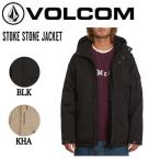 ボルコム VOLCOM STOKE STONE JACKET メンズ ジャケット ヘビーウェイト ジップ フード ストリート アウトドア S/M/L/XL 正規品