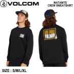 ボルコム VOLCOM WATANITE CREW SWEATSHIRT メンズ ロンT 長袖 トップス ロングスリーブ トップス Tシャツ スケボー S/M/L/XL 正規品