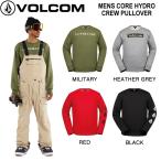 ボルコム VOLCOM MENS CORE HYDRO CREW PULLOVER メンズ トレーナー 撥水 トップス スノーボード スキー アウトドア M/L/XL 正規品