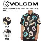 ボルコム VOLCOM ENTERTAINMENT LONG PLAYING WOVEN SHORT SLEEVE SHIRT メンズ シャツ 半袖 スケートボード ストリート アウトドア 正規品