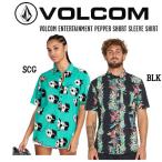 ショッピングvolcom ボルコム VOLCOM ENTERTAINMENT PEPPER SHORT SLEEVE SHIRT メンズ シャツ 半袖 スケートボード アウトドア M/L/XL 正規品