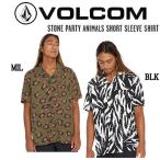 ショッピングボルコム ボルコム VOLCOM STONE PARTY ANIMALS SHORT SLEEVE SHIRT メンズ シャツ 半袖 スケートボード アウトドア M/L/XL 正規品
